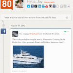 new klout interface