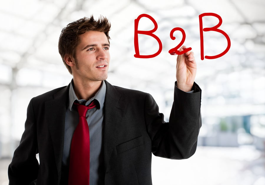 bigstock Business writing B B on the 28825400 4 Fresh Trends in B2B Social Campaigns