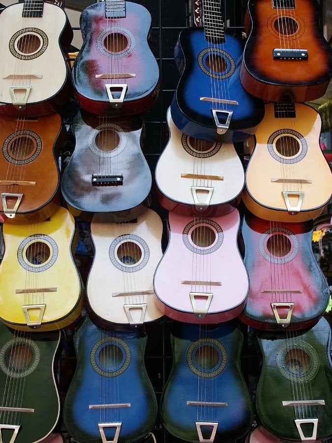 bigstock Colorful guitars great for ba 26643803 Social Notes: How Technology is Giving Music Power to the People