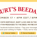 Burt’s Bees Turns To Social Media Community To Host Global Beeday Celebration