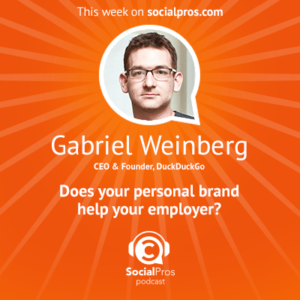 Social Pros Podcast with Gabriel Weinberg