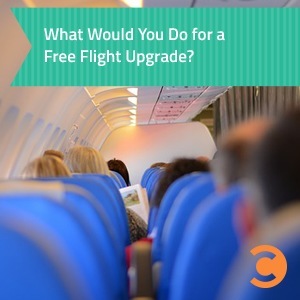 What Would You Do for a Free Flight Upgrade