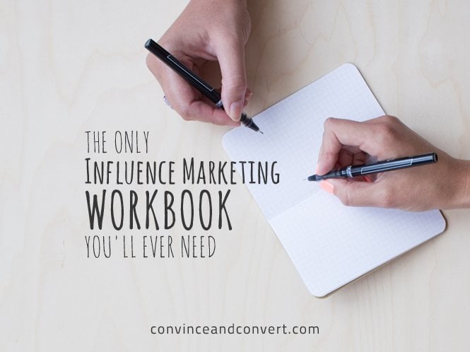 The Only Influence Marketing Workbook You'll Ever Need