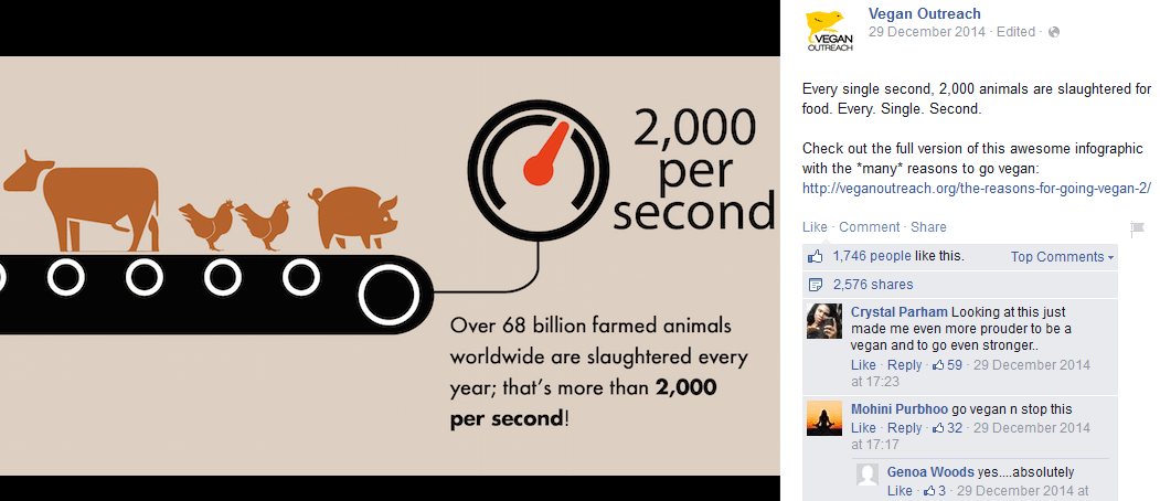 Veganism infographic