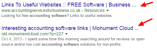 google-search-intitle-links