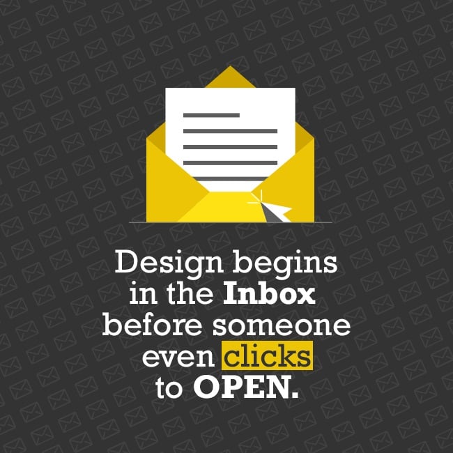 design begins in the inbox