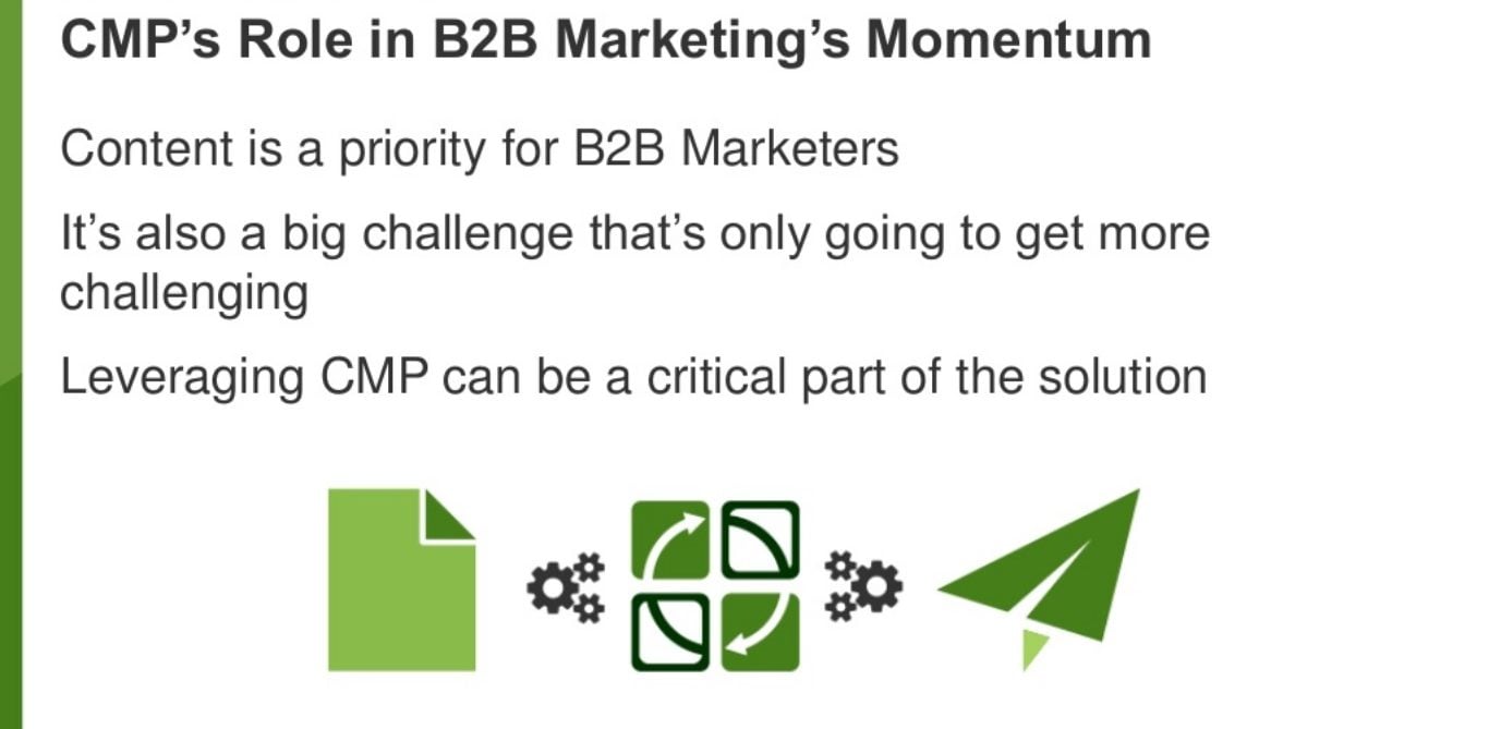 B2B marketers prioritize content marketing