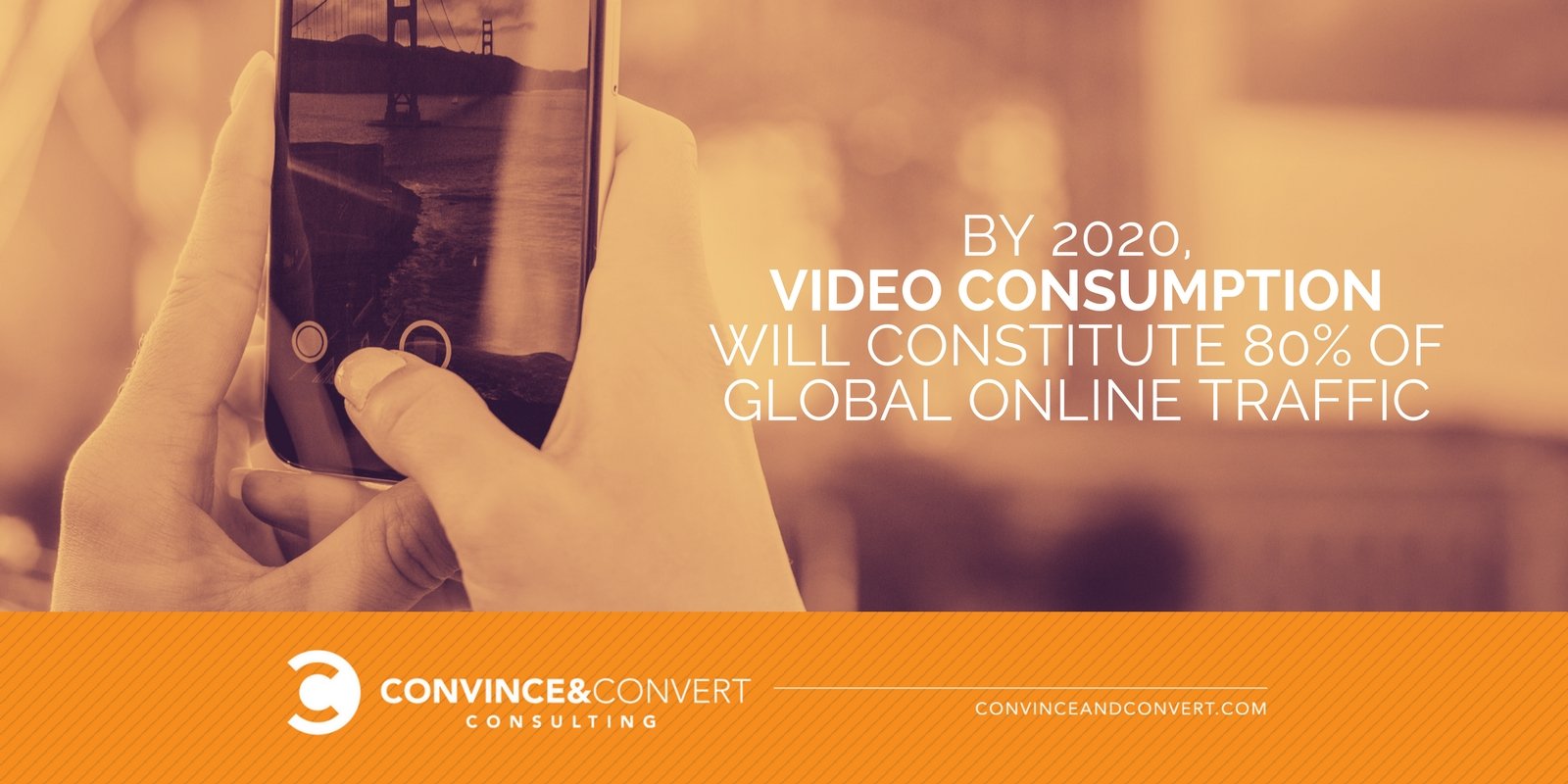 Video will constitute 80 percent of traffic by 2020