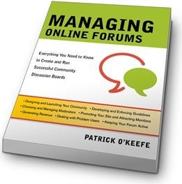 managing online forums