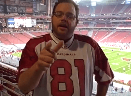 Jay Baer in a Cardinals uniform