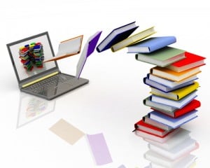 books-into-laptop