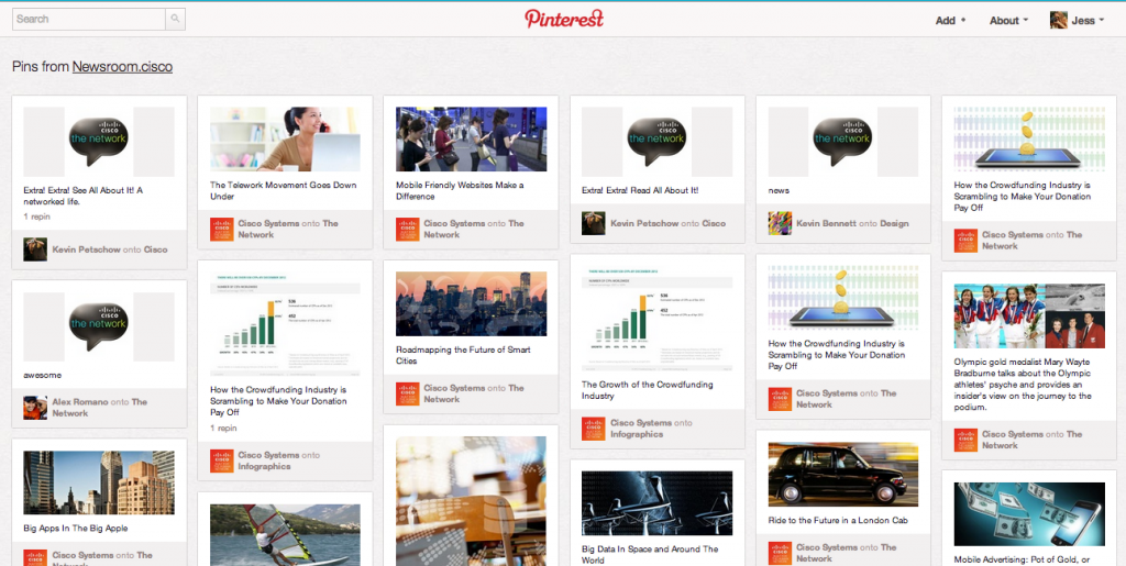 Create a Pinterest Newsroom