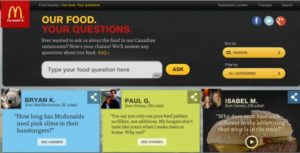 McDonalds Our Food Your Questions