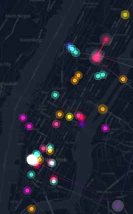 Foursquare Time Machine Graphic