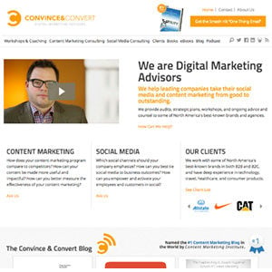 Convince and Convert site