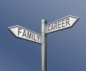 Two streets: Family and Career