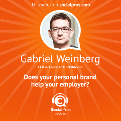 Social Pros Podcast with Gabriel Weinberg