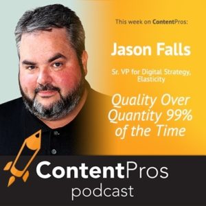 Jason Falls - Quality over quantity 99% of the time