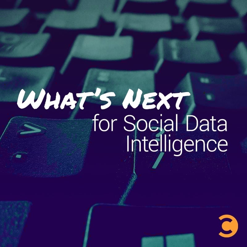 What's Next for Social Data Intelligence