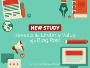 New Study Reveals the Lifetime Value of a Blog Post