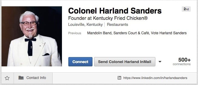 KFC on LinkedIn