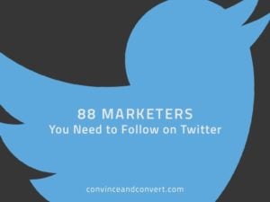 88 Marketers You Need to Follow on Twitter