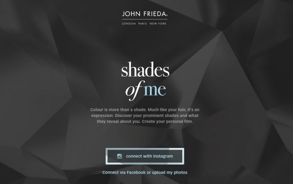 John Frieda instagram content