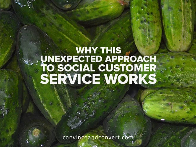 Why This Unexpected Approach to Social Customer Service Works