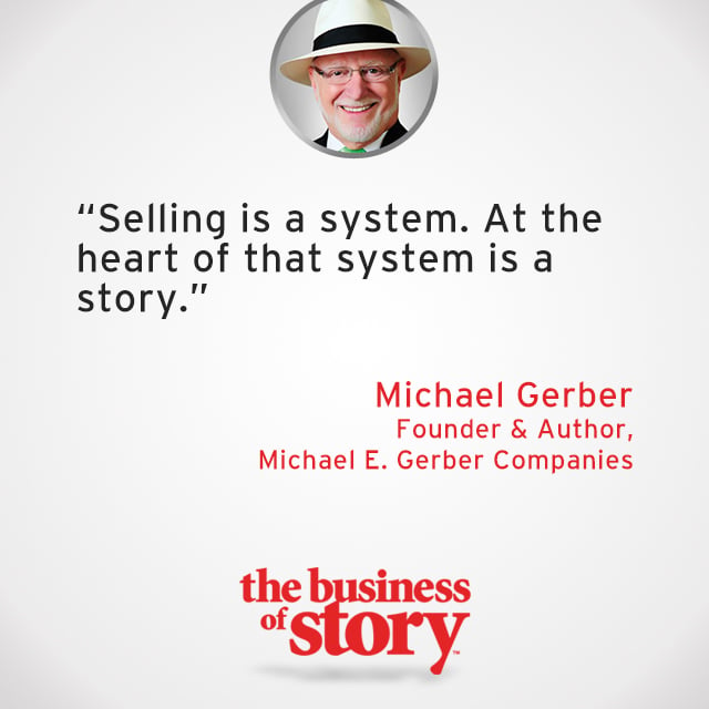 selling is a system. at the heart of that system is a story