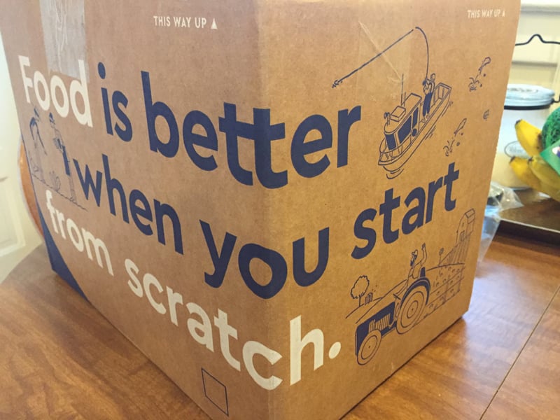 Blue Apron excels at customer experience