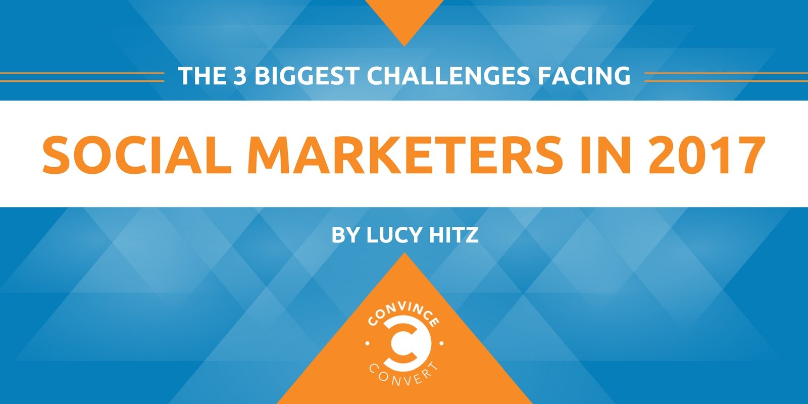 The 3 Biggest Challenges Facing Social Marketers in 2017