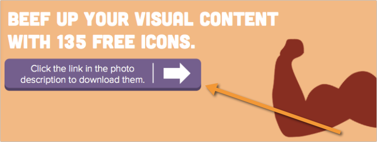Add Your CTA to Visuals