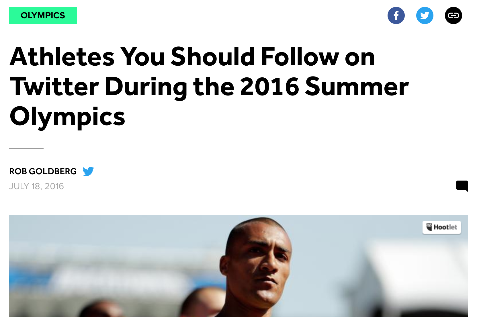 Olympics draw social media attention to athletes