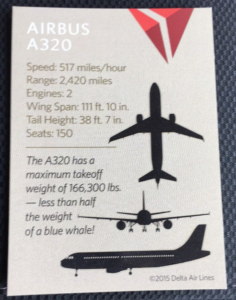 Delta Airbus information
