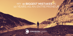 10 mistakes as an entrepreneur