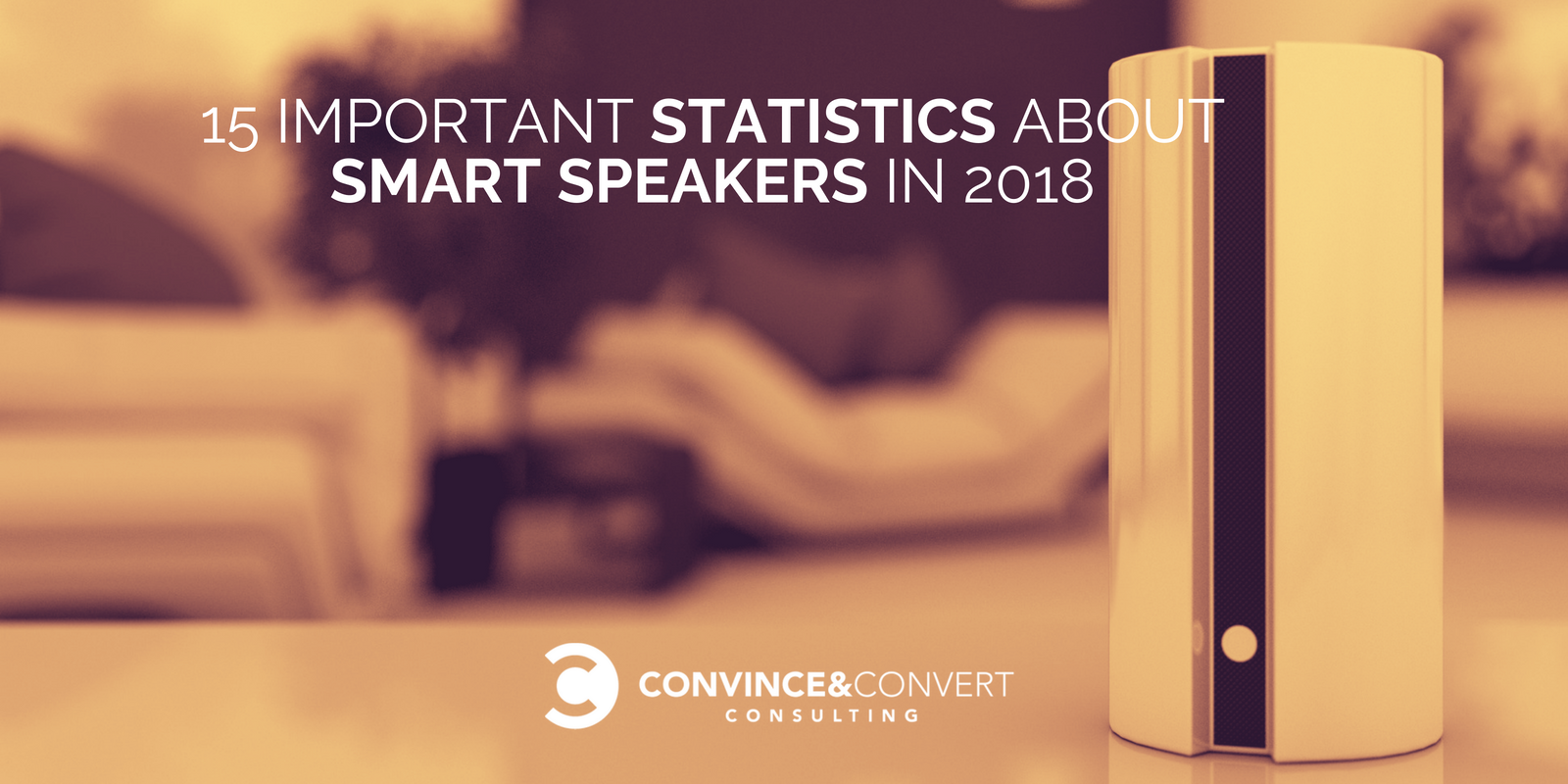 smart speaker statistics 2018