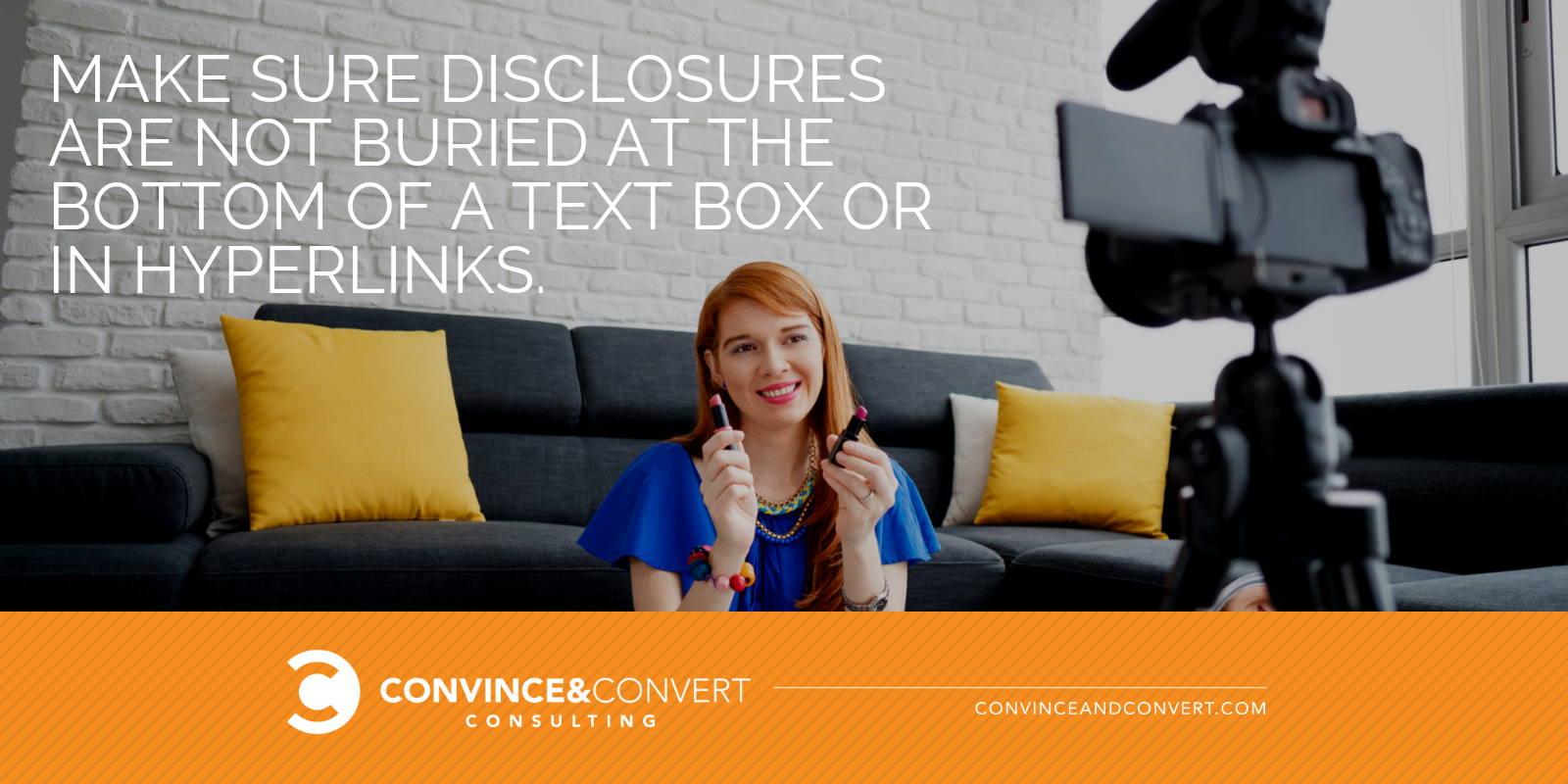 influencer disclosures