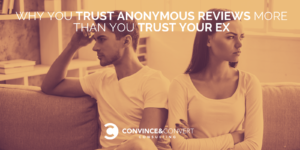 trust anonymous reviews ex