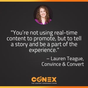 Planning for Real-Time Content