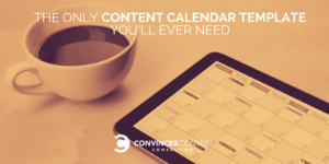 content calendar template