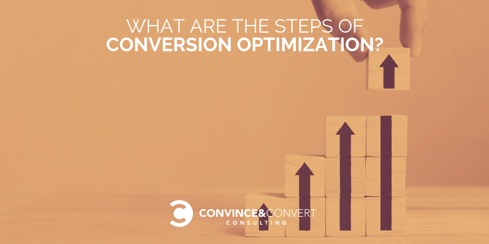 What are the steps of conversion optimization?