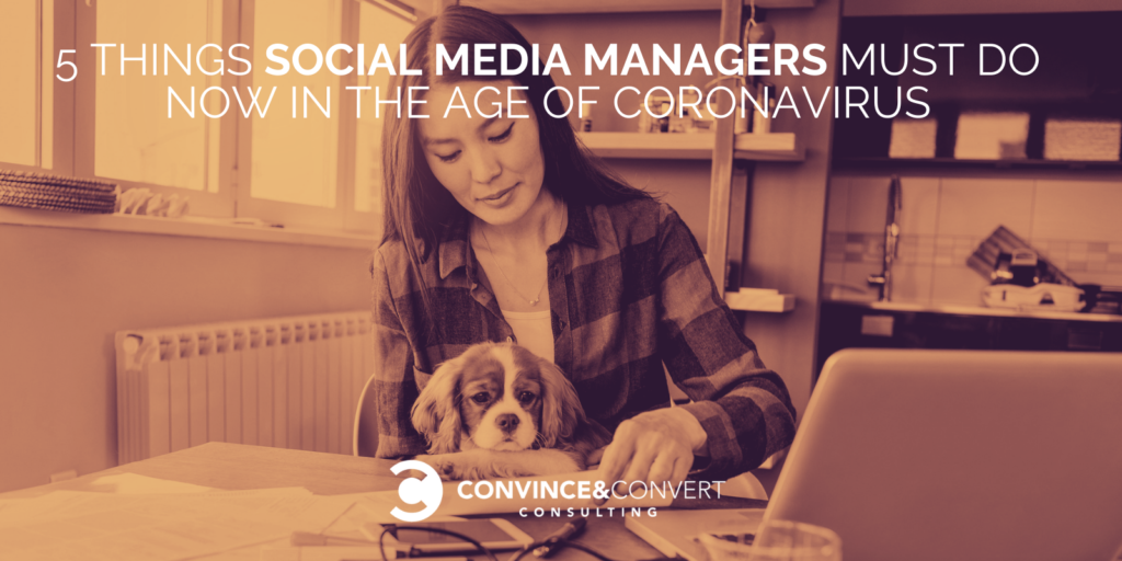 Social Media Manager - Coronavirus
