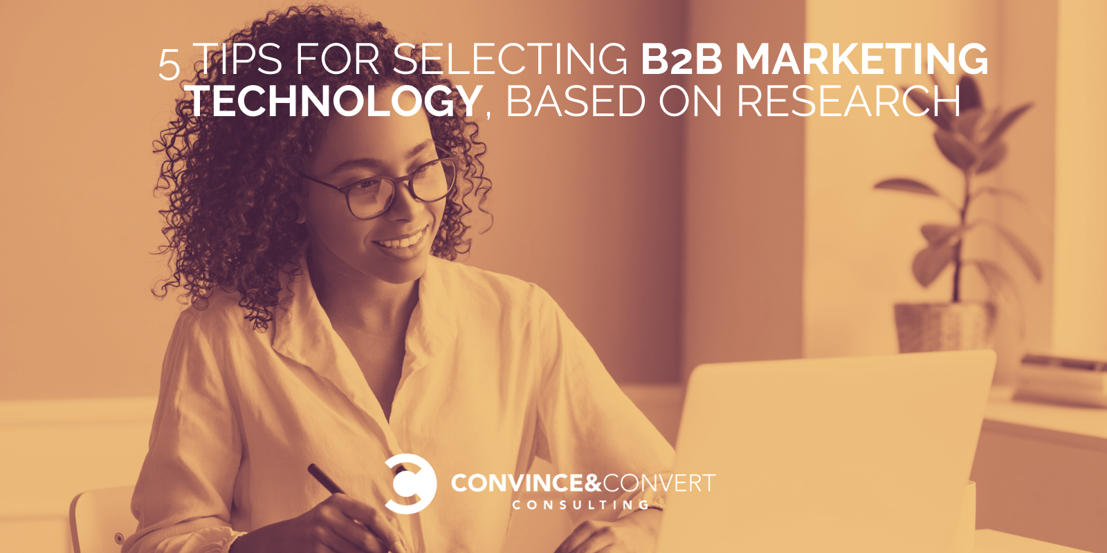 B2B Marketing Technology Research