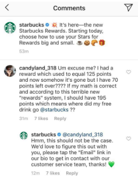 Starbucks Social Customer Care