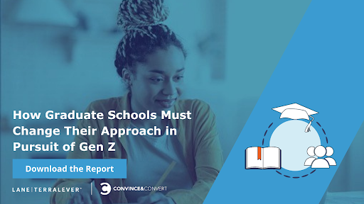 Télécharger le rapport pour les écoles supérieures à la poursuite de la génération Z