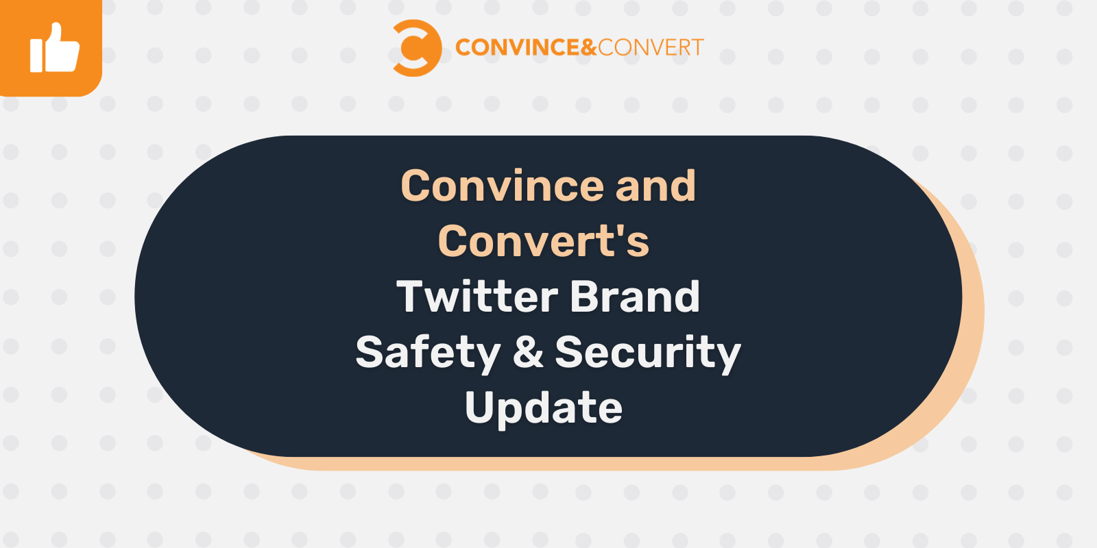 Convince and Convert's Twitter Brand Safety & Security Update 