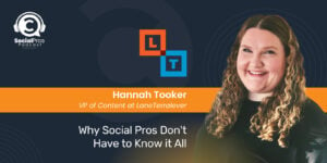 Why Social Pros Don't Have to Know it All