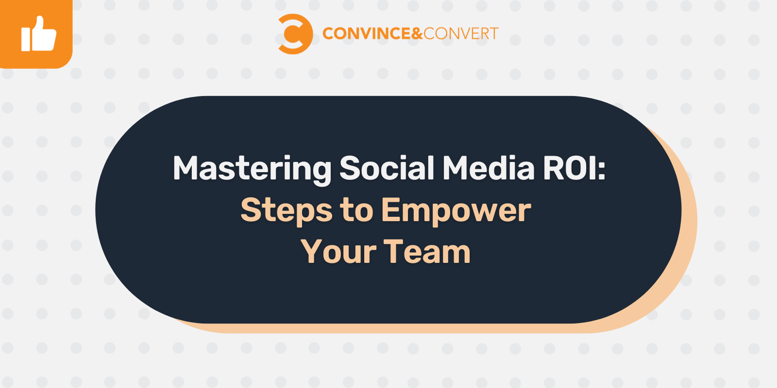 Mastering Social ROI