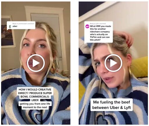 @girlboss videos about Uber and Lyft